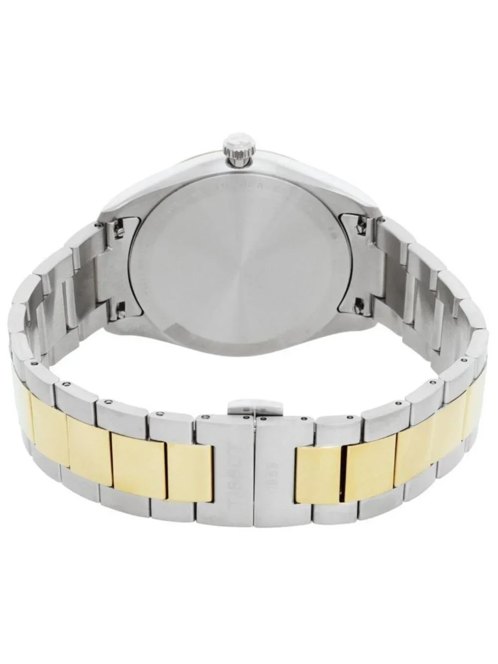 NWT Tissot PR 100 Quartz Blue Dial Two-Tone Men's Watch
